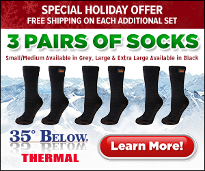 35 Below Thermal Socks