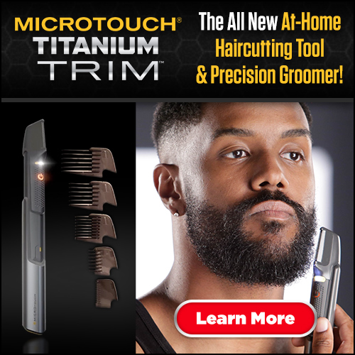 micro touch at home hair trimmer and groomer